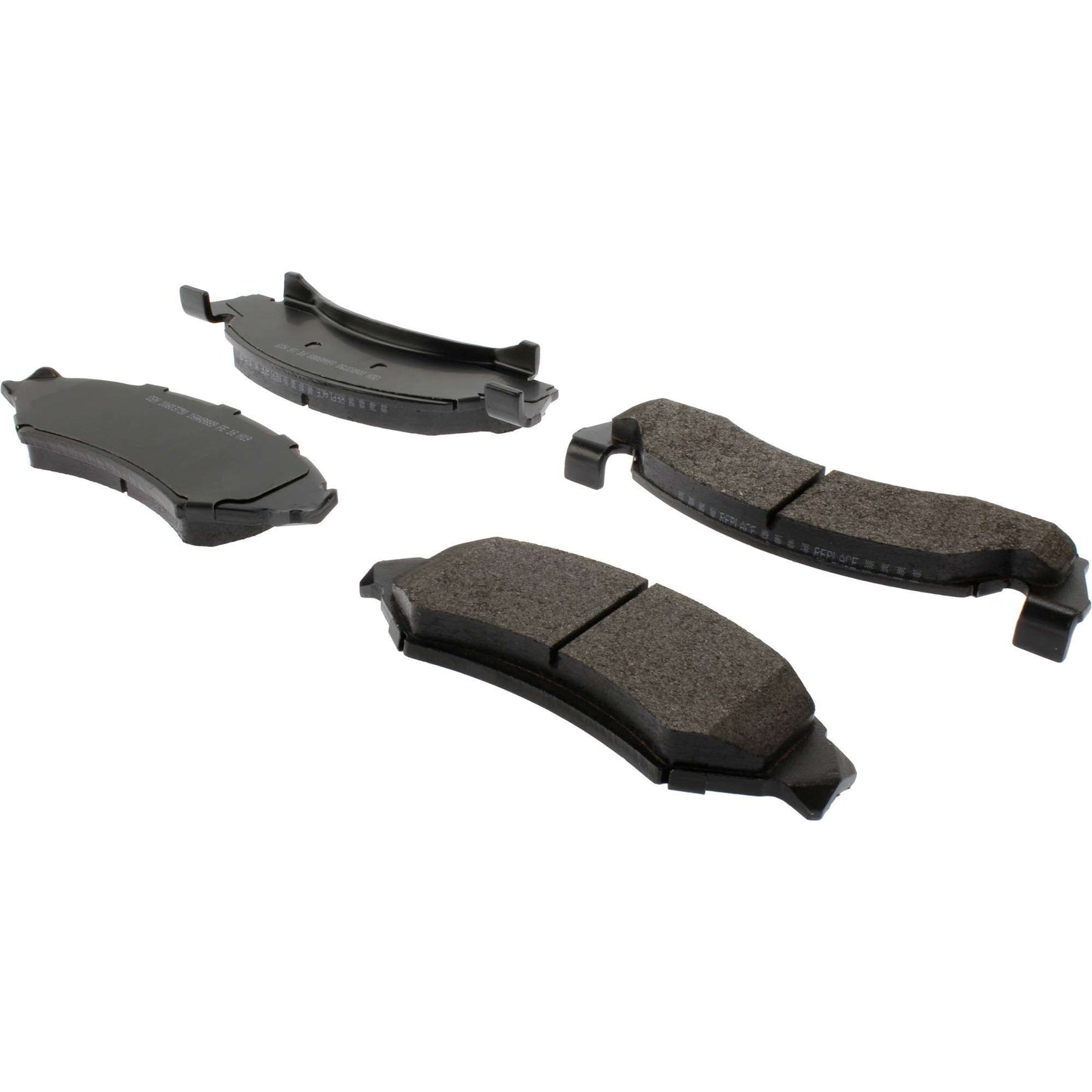 Centric Parts Disc Brake Pad Set Posi Quiet Extended Wear with Shims and Hardware for 1993-1986 Ford Bronco, E-150 Econoline, F-150 106.03750