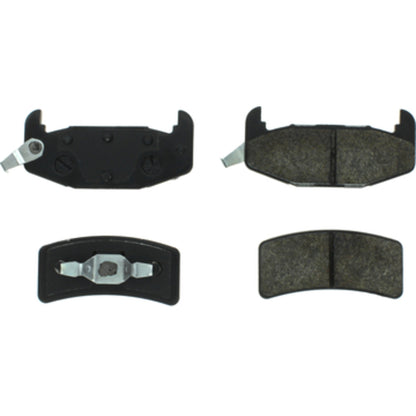 Centric Parts Disc Brake Pad Set Posi Quiet Extended Wear with Shims and Hardware for 1993-1988 Buick Regal, 1994-1990 Chevrolet Lumina, 1993-1988 Oldsmobile Cutlass Supreme, 1993-1988 Pontiac Grand Prix 106.03770