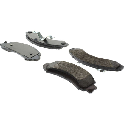 Centric Parts Disc Brake Pad Set Posi Quiet Extended Wear for Heavy Duty Applications 106.03870