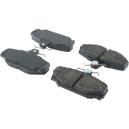 Centric Parts Disc Brake Pad Set Posi Quiet Extended Wear with Shims and Hardware for Volvo 740-960, S70-90, V70-90 106.03910