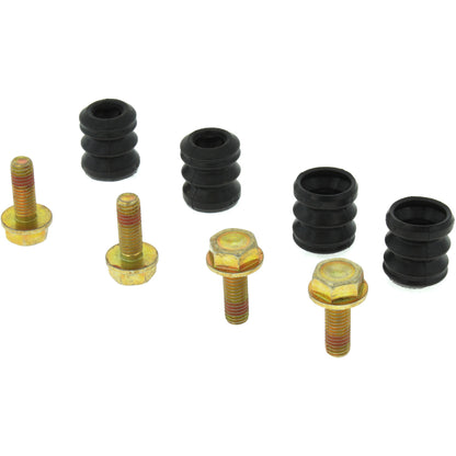 Centric Parts Disc Brake Pad Set Posi Quiet Extended Wear with Shims and Hardware for Volvo 740-960, S70-90, V70-90 106.03910