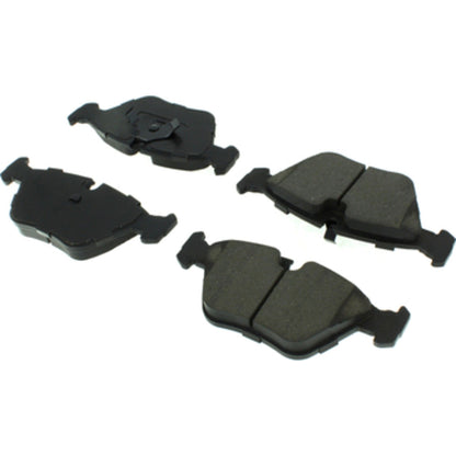 Centric Parts Disc Brake Pad Set Posi Quiet Extended Wear with Shims and Hardware for 1991-2009 Audi Quattro