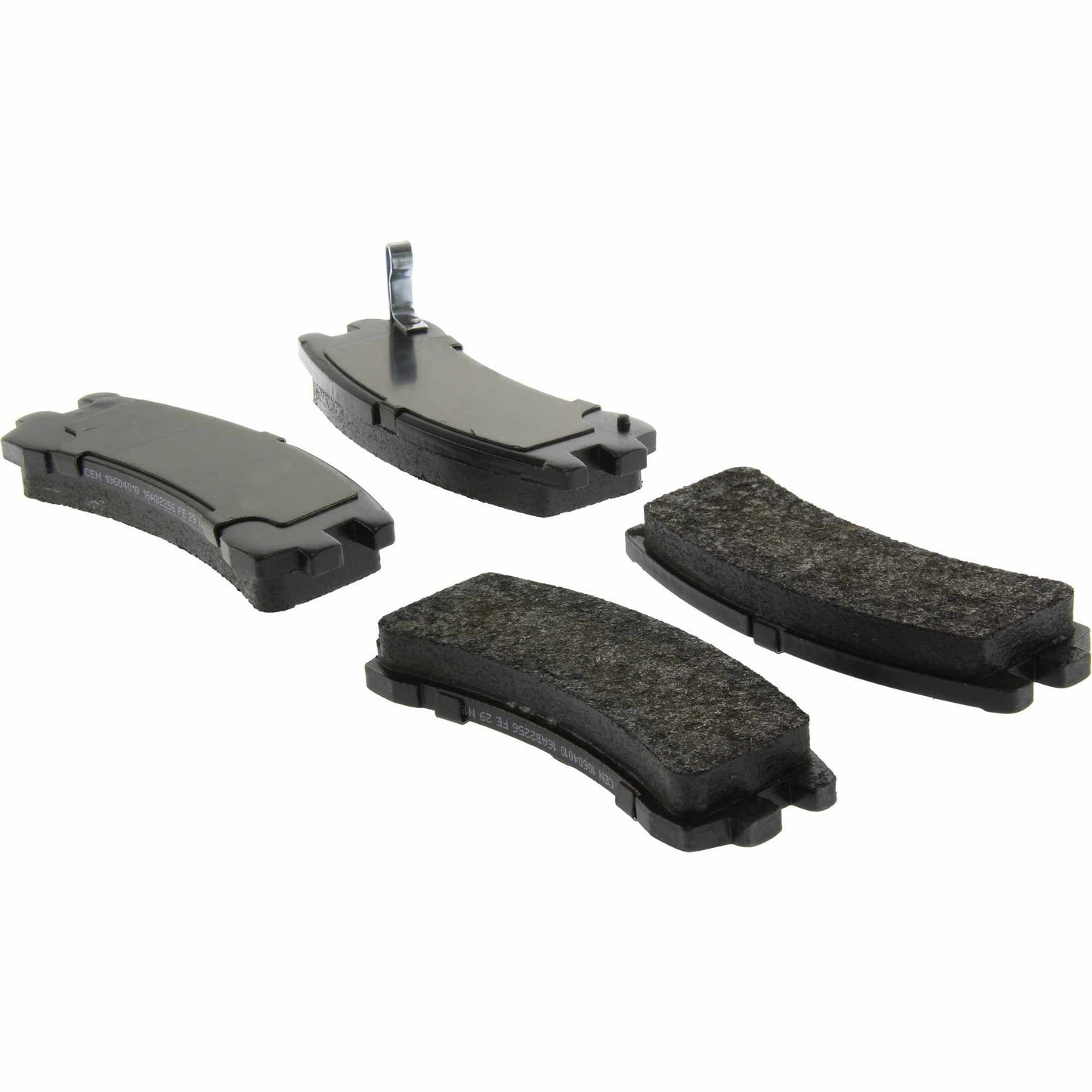 Centric Parts Disc Brake Pad Set Posi Quiet Extended Wear with Shims and Hardware for 1988-1995 Nissan Pathfinder 106.04010
