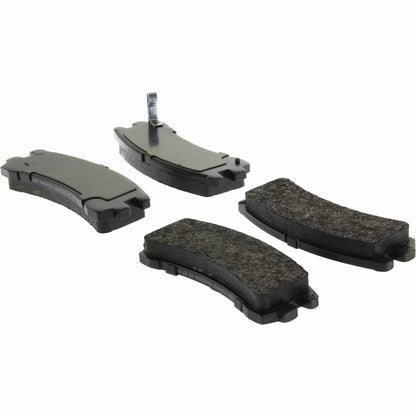 Centric Parts Disc Brake Pad Set Posi Quiet Extended Wear with Shims and Hardware for 1988-1995 Nissan Pathfinder 106.04010