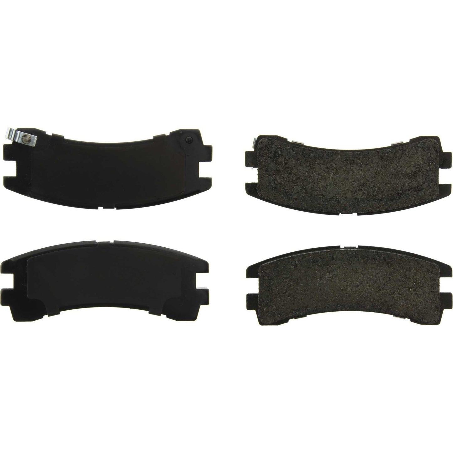 Centric Parts Disc Brake Pad Set Posi Quiet Extended Wear with Shims and Hardware for 1988-1995 Nissan Pathfinder 106.04010