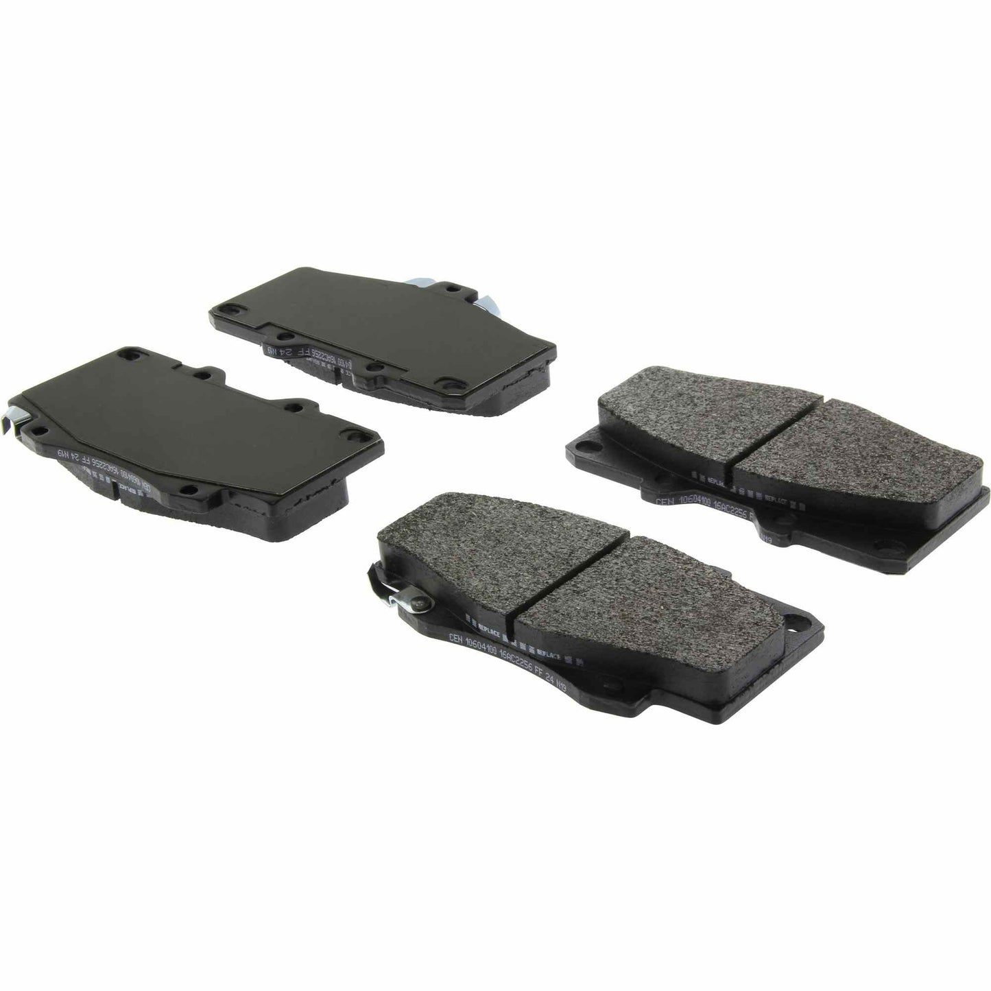 Centric Parts Disc Brake Pad Set Posi Quiet Extended Wear with Shims and Hardware for 1991-1988 Toyota 4Runner 1995-1988 Pickup 106.04100