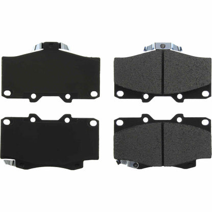 Centric Parts Disc Brake Pad Set Posi Quiet Extended Wear with Shims and Hardware for 1991-1988 Toyota 4Runner 1995-1988 Pickup 106.04100