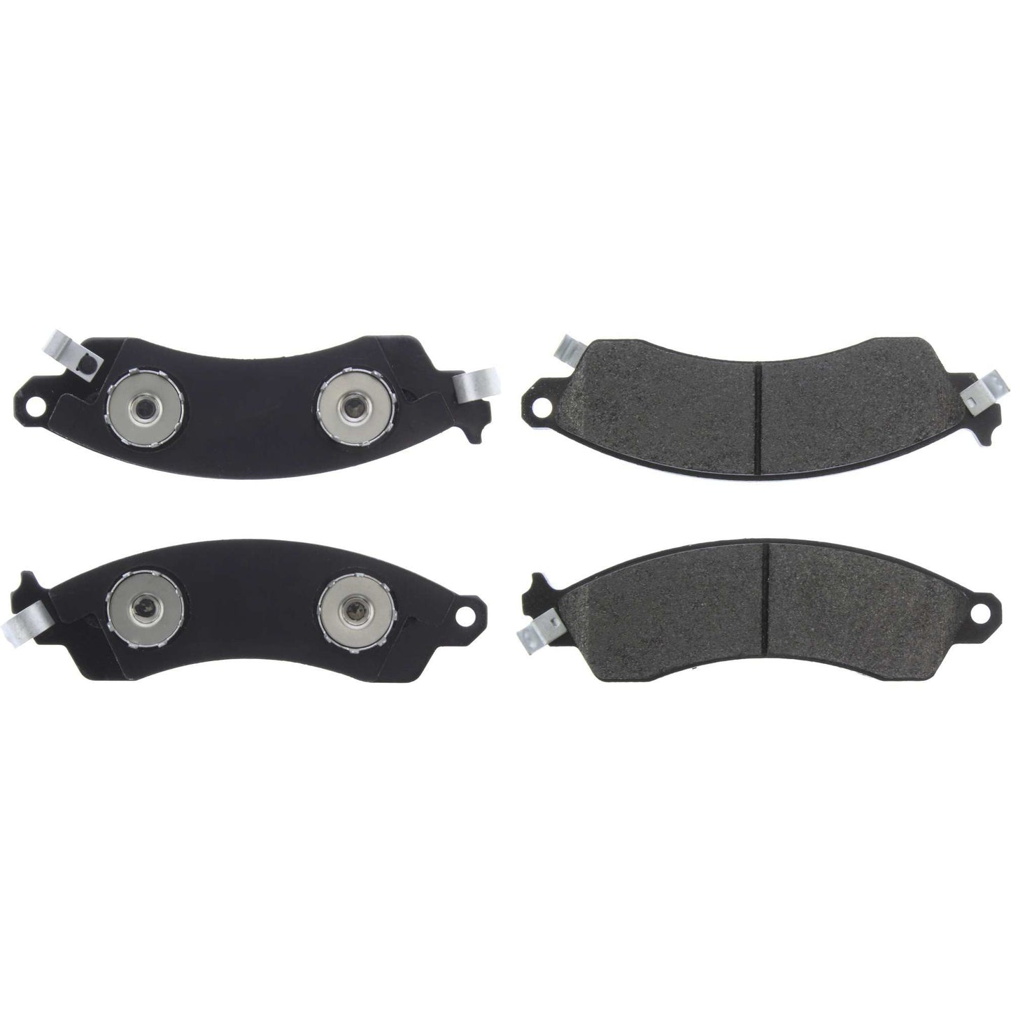 Centric Parts Disc Brake Pad Set Posi Quiet Extended Wear with Shims for 1992-2004 Chevrolet Camaro Corvette Ford Mustang Pontiac Firebird