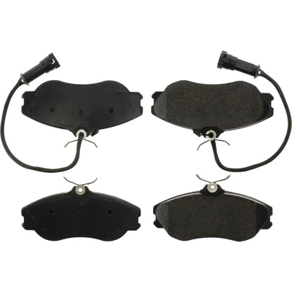 Centric Parts Disc Brake Pad Set Posi Quiet Extended Wear with Shims for Audi 90 1995-1993 106.04190