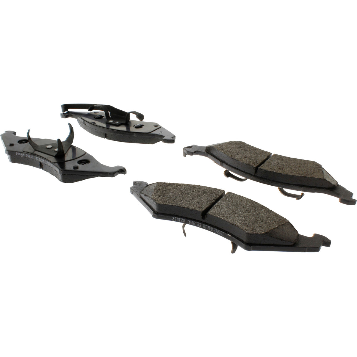 Centric Parts Disc Brake Pad Set Posi Quiet Extended Wear with Shims and Hardware for 1993-1986 Ford Taurus Mercury Sable 106.04210