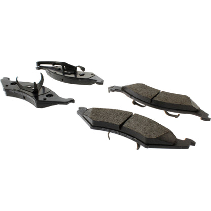 Centric Parts Disc Brake Pad Set Posi Quiet Extended Wear with Shims and Hardware for 1993-1986 Ford Taurus Mercury Sable 106.04210