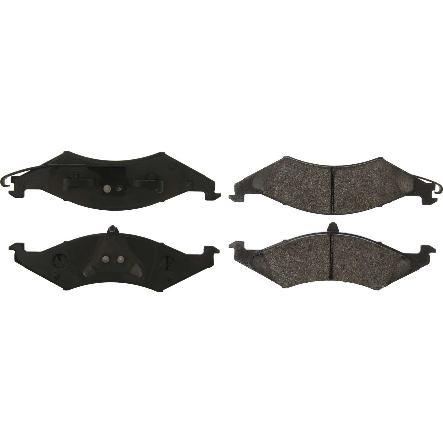 Centric Parts Disc Brake Pad Set Posi Quiet Extended Wear with Shims and Hardware for 1993-1986 Ford Taurus Mercury Sable 106.04210