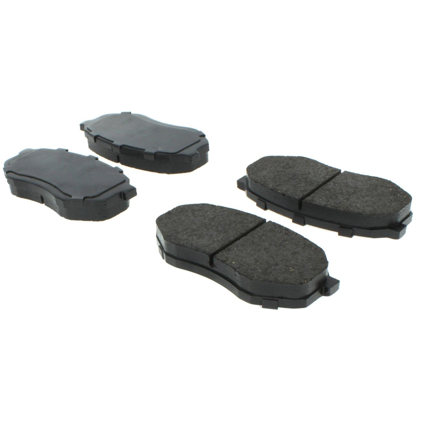 Centric Parts Disc Brake Pad Set Posi Quiet Extended Wear with Shims and Hardware for Mitsubishi Fuso FE 1995-1989 Toyota Tacoma 2004-1995 106.04330