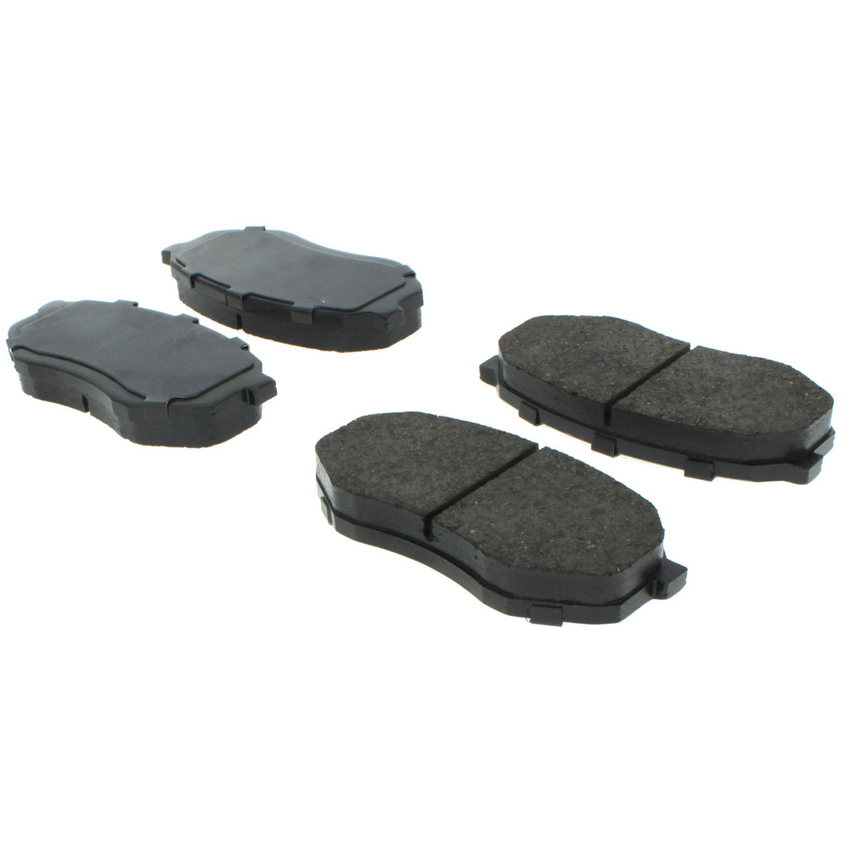 Centric Parts Disc Brake Pad Set Posi Quiet Extended Wear with Shims and Hardware for Mitsubishi Fuso FE 1995-1989 Toyota Tacoma 2004-1995 106.04330