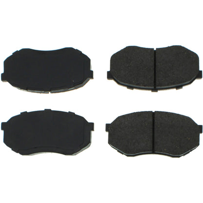 Centric Parts Disc Brake Pad Set Posi Quiet Extended Wear with Shims and Hardware for Mitsubishi Fuso FE 1995-1989 Toyota Tacoma 2004-1995 106.04330