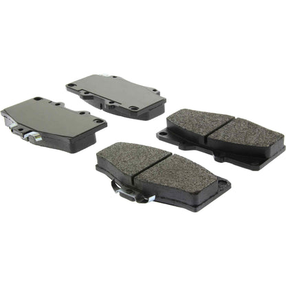 Centric Parts Disc Brake Pad Set Posi Quiet Extended Wear with Shims and Hardware for 2002-1996 Toyota 4Runner 2009-2004 Hilux 2004-1995 Tacoma 106.04360