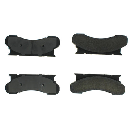 Centric Parts Disc Brake Pad Set Posi Quiet Extended Wear with Shims and Hardware for 1991-1986 Ford E-250 Econoline 106.04500