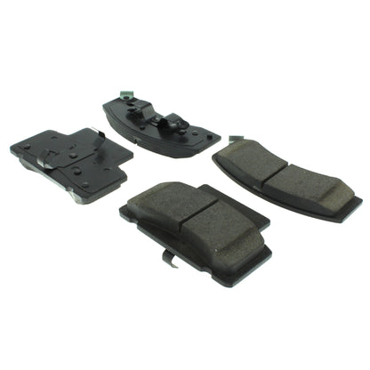 Centric Parts Disc Brake Pad Set Posi Quiet Extended Wear with Shims for 2000-1996 Chevrolet C3500 Dodge Ram 106.04590