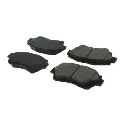 Centric Parts Disc Brake Pad Set Posi Quiet Extended Wear with Shims and Hardware for 2000-2001 Toyota Camry, 1998-2003 Sienna 106.04760