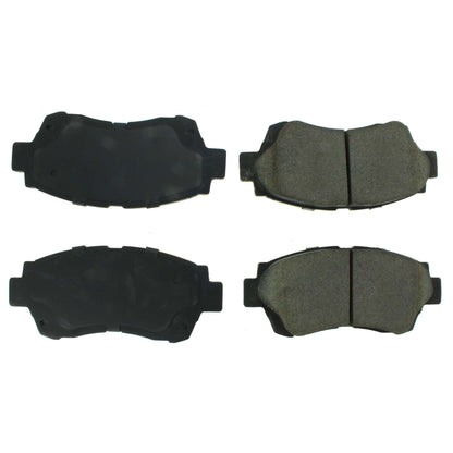 Centric Parts Disc Brake Pad Set Posi Quiet Extended Wear with Shims and Hardware for 2000-2001 Toyota Camry, 1998-2003 Sienna 106.04760