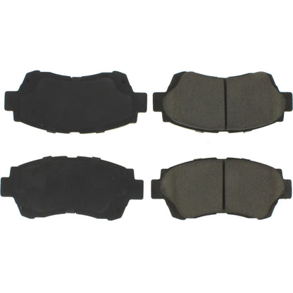 Centric Parts Disc Brake Pad Set Posi Quiet Extended Wear with Shims and Hardware for Lexus ES300 1996-1992, LS400 1992-1990, SC300 1998-1992, Toyota Avalon 1997-1995, Camry 1996-1992, Celica 1999-1994 106.04761