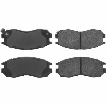 Centric Parts Disc Brake Pad Set Posi Quiet Extended Wear with Shims and Hardware for Chrysler Sebring 2005-1995, Dodge Avenger 2000-1995