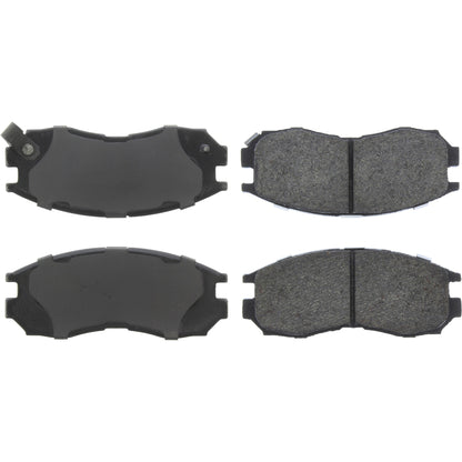 Centric Parts Disc Brake Pad Set Posi Quiet Extended Wear with Shims and Hardware for Chrysler Sebring 2005-1995, Dodge Avenger 2000-1995