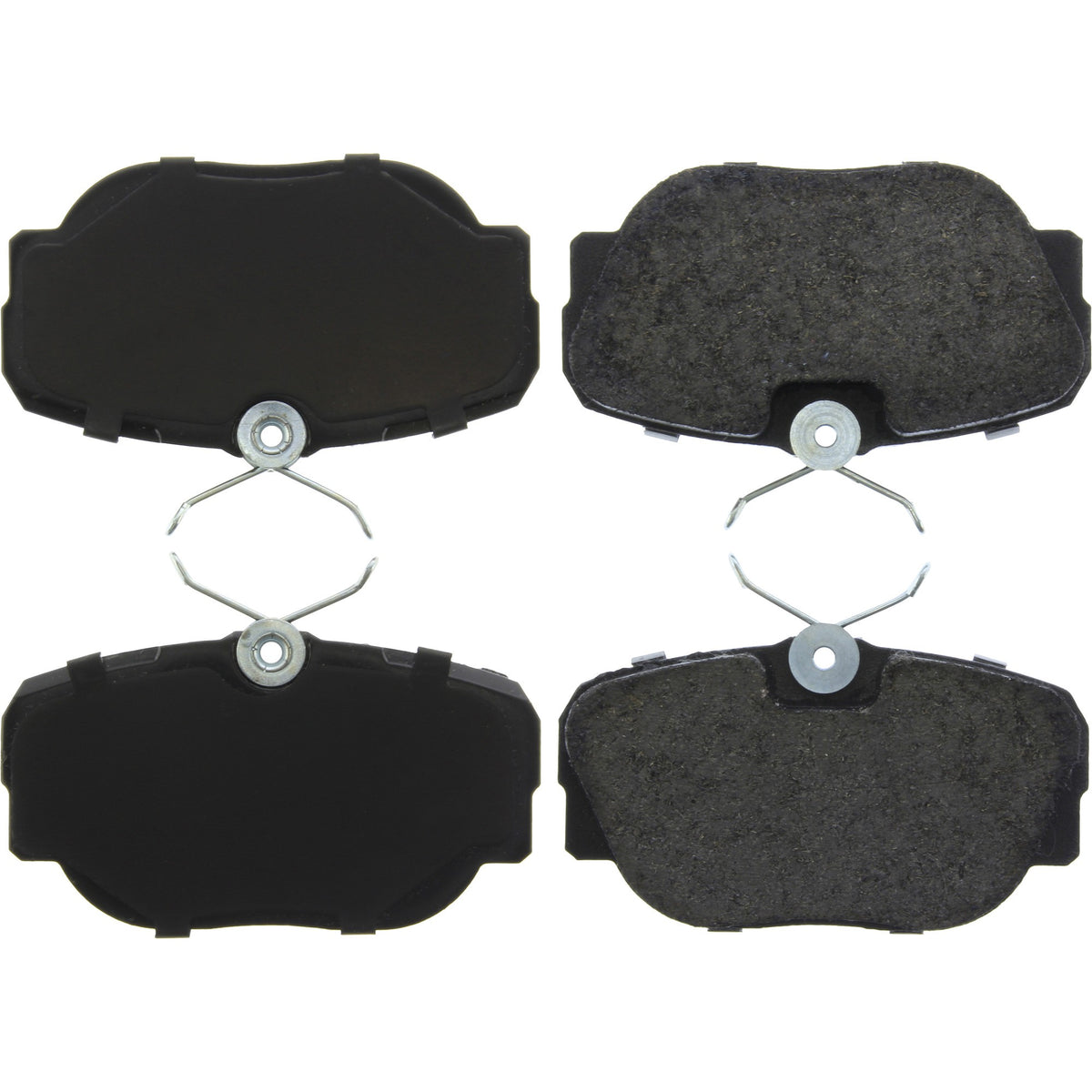 Centric Parts Disc Brake Pad Set Extended Wear with Shims for 1984-1993 BMW 318i/325 Series