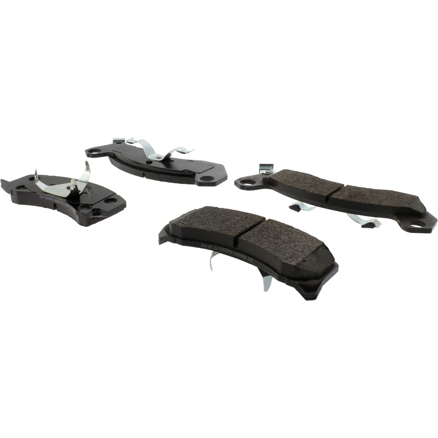 Centric Parts Disc Brake Pad Set Posi Quiet Extended Wear with Shims and Hardware for Ford Country Squire 1987-1989 106.04990
