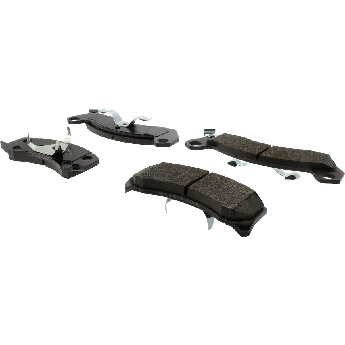 Centric Parts Disc Brake Pad Set Posi Quiet Extended Wear with Shims and Hardware for Ford Country Squire 1987-1989 106.04990