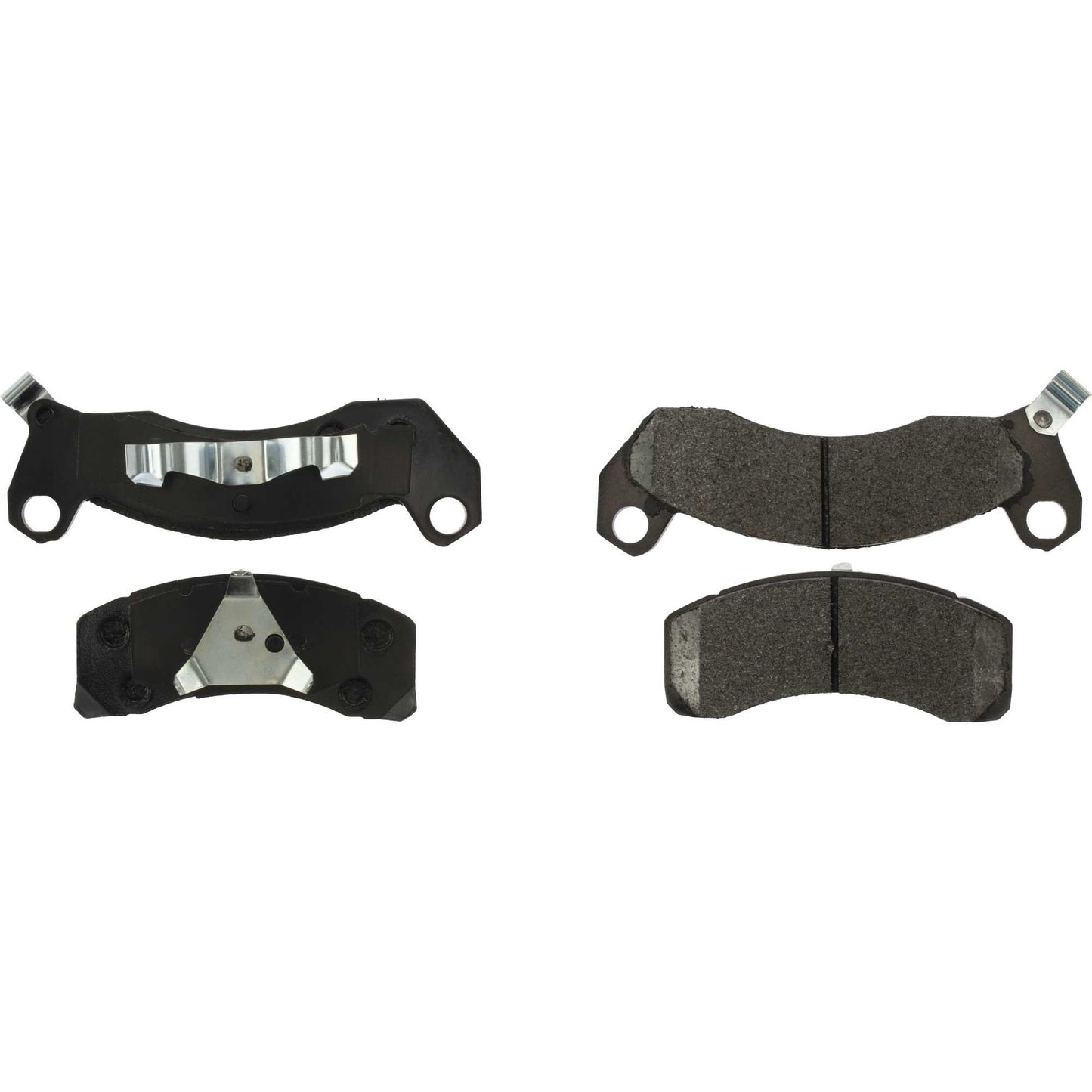 Centric Parts Disc Brake Pad Set Posi Quiet Extended Wear with Shims and Hardware for Ford Country Squire 1987-1989 106.04990