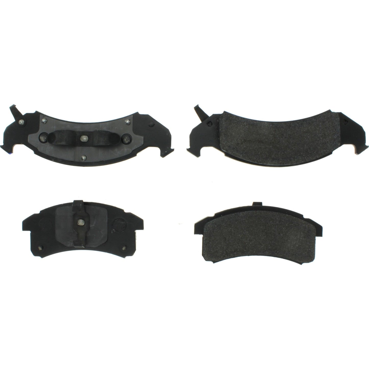 Centric Parts Disc Brake Pad Set Posi Quiet Extended Wear with Shims and Hardware for 1991-1993 Buick LeSabre