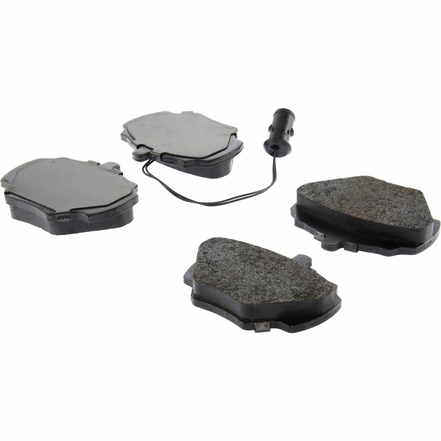Centric Parts Disc Brake Pad Set Posi Quiet Extended Wear with Shims and Hardware for 1987-1995 Land Rover Range Rover 106.05180