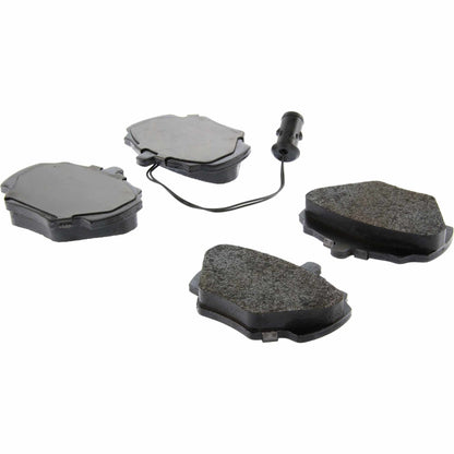 Centric Parts Disc Brake Pad Set Posi Quiet Extended Wear with Shims and Hardware for 1987-1995 Land Rover Range Rover 106.05180