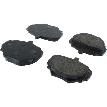 Centric Parts Disc Brake Pad Set with Semi-Metallic friction 106.05181