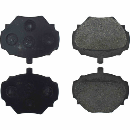 Centric Parts Disc Brake Pad Set with Semi-Metallic friction 106.05181