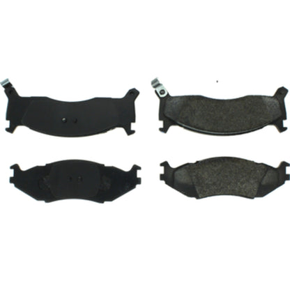 Centric Parts Disc Brake Pad Set Posi Quiet Long Wearing Semi-Metallic 106.05240