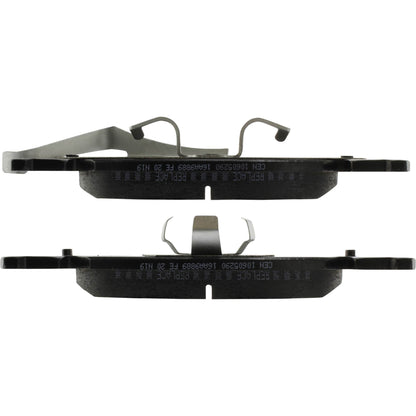 Centric Parts Disc Brake Pad Set Long Wearing Semi-Metallic with Noise and Vibration Elimination for Heavy Duty Applications 106.05290