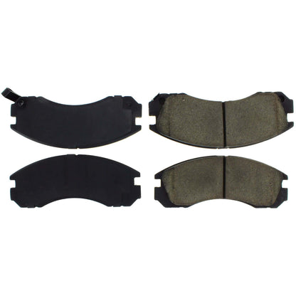 Centric Parts Disc Brake Pad Set with Semi-Metallic friction 106.05300