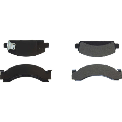 Centric Parts Disc Brake Pad Set with Semi-Metallic friction