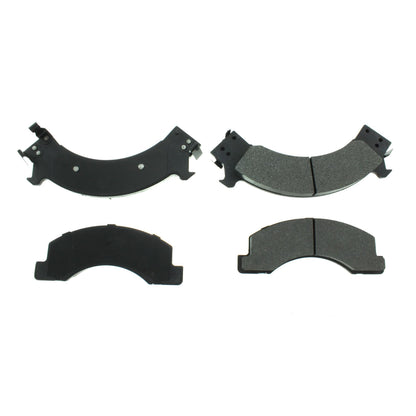 Centric Parts Disc Brake Pad Set with Semi-Metallic friction