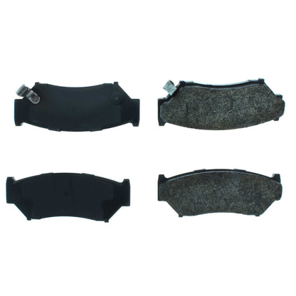 Centric Parts Disc Brake Pad Set Long Wearing Semi-Metallic Friction Formula with Posi Quiet Features 106.05560