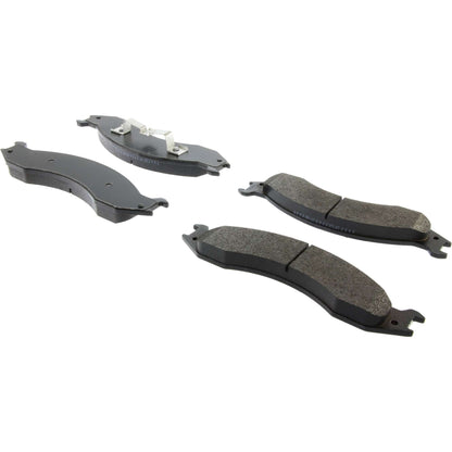 Centric Parts Disc Brake Pad Set with Semi-Metallic friction