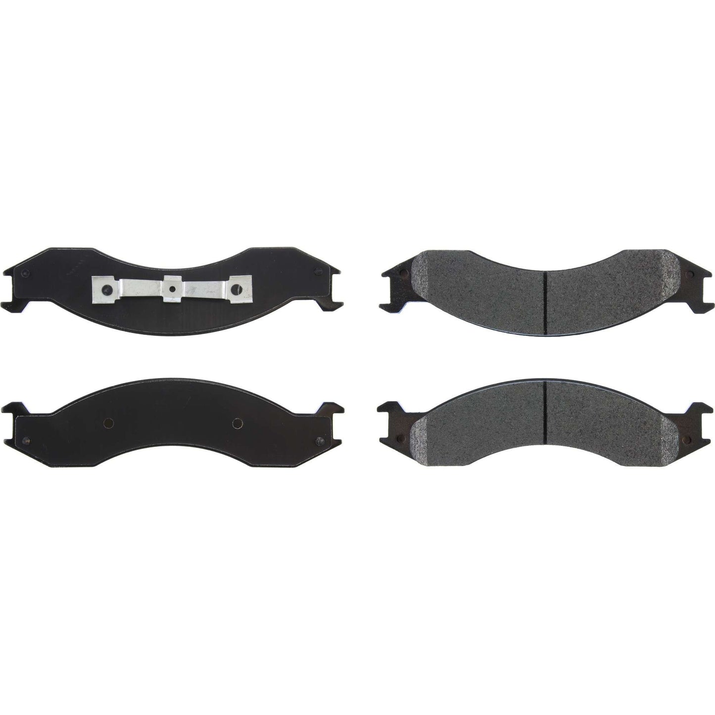 Centric Parts Disc Brake Pad Set with Semi-Metallic friction