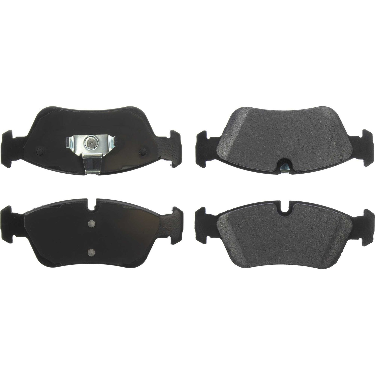 Centric Parts Disc Brake Pad Set Long wearing Semi-Metallic friction formula with Posi Quiet technology for 106.05580