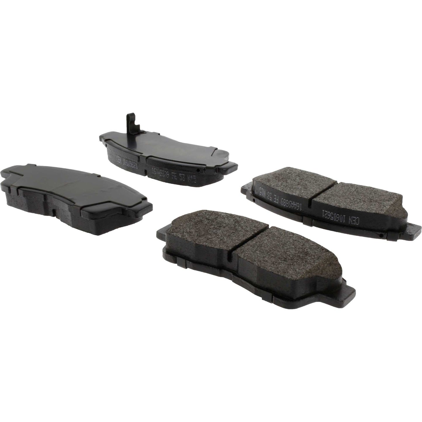 Centric Parts Disc Brake Pad Set Long wearing Semi-Metallic with 100% shimmed for noise elimination 106.05621