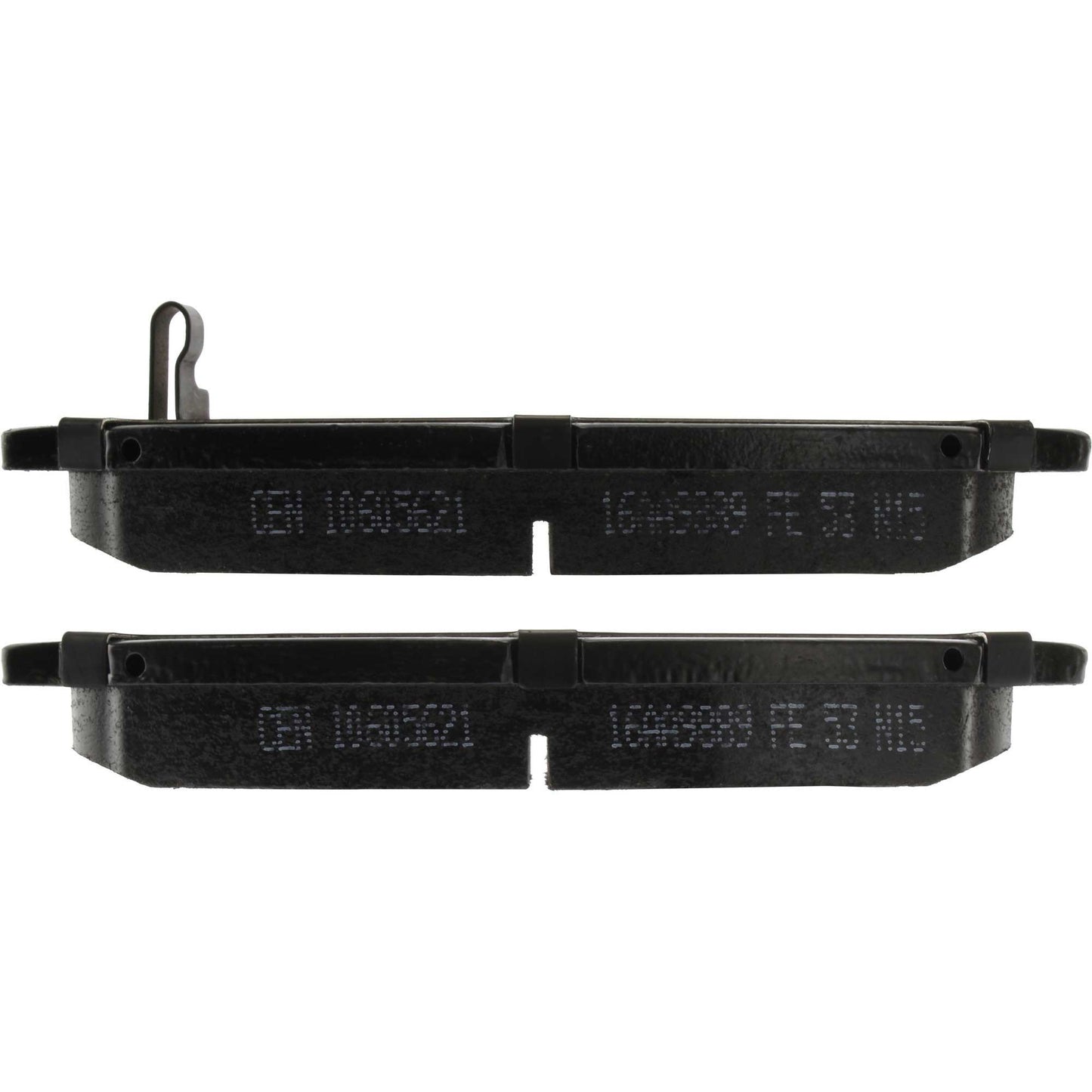 Centric Parts Disc Brake Pad Set Long wearing Semi-Metallic with 100% shimmed for noise elimination 106.05621