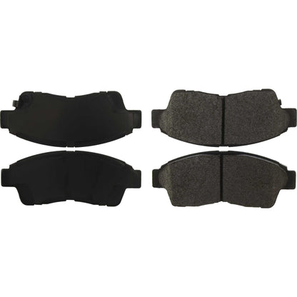 Centric Parts Disc Brake Pad Set Long wearing Semi-Metallic with 100% shimmed for noise elimination 106.05621