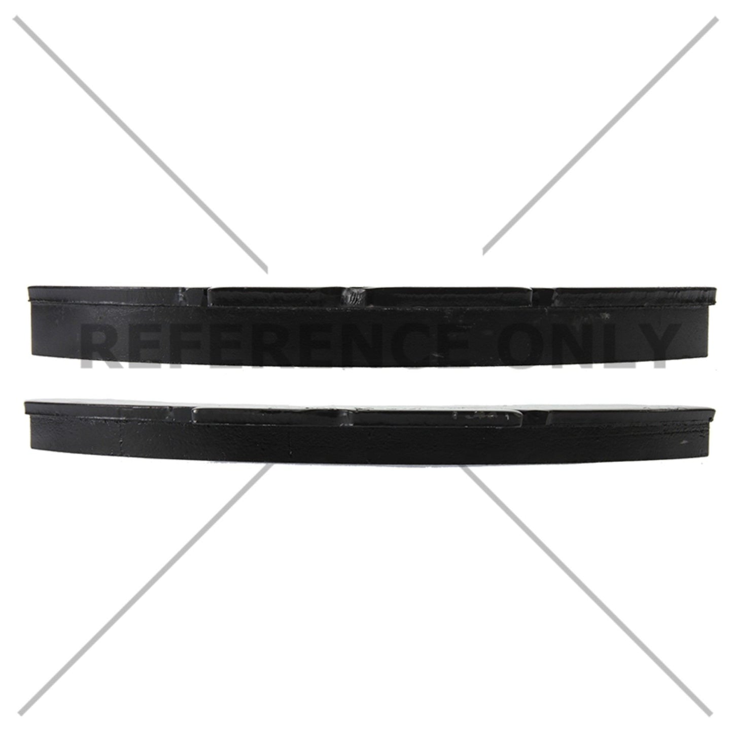 Centric Parts Disc Brake Pad Set Posi Quiet Heavy Duty 28K with Shims for 1986-1990 Mack CF DM DMM Prevost High Decker Le Mirage Shell 106.05750