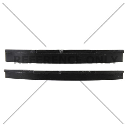 Centric Parts Disc Brake Pad Set Posi Quiet Heavy Duty 28K with Shims for 1986-1990 Mack CF DM DMM Prevost High Decker Le Mirage Shell 106.05750